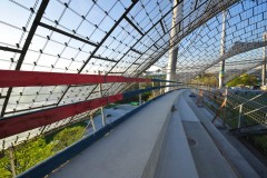 Olympiastadion München: Randbalken West-Tribüne