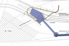 Planung der Heberleitung im Petuelpark
